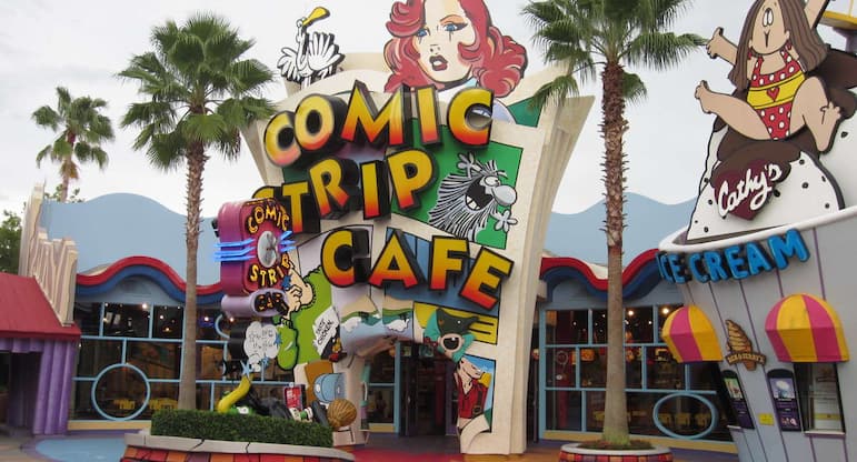 pix Comic Book Cafe Universal comic strip cafe i drive universal